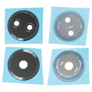 Vidrio de cámara puede usarse con Xiaomi Poco C65, Redmi 13C, negro, sin marco, juego de 2 uds.