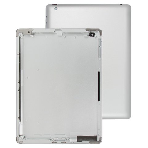 Задня панель корпуса для Apple iPad 3, срібляста, версія Wi Fi 