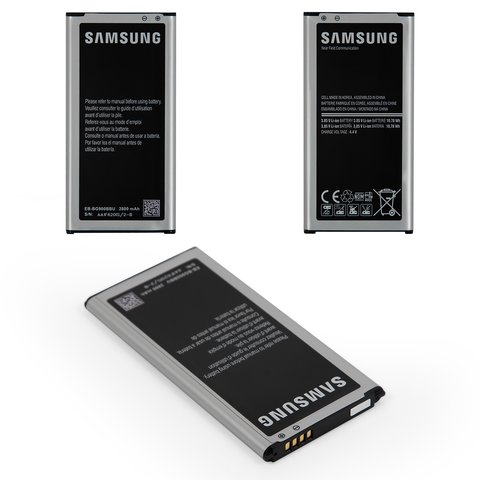 Акумулятор EB BG900BBE для Samsung G900 Galaxy S5, Li ion, 3,85 B, 2800 мАг, Original PRC 