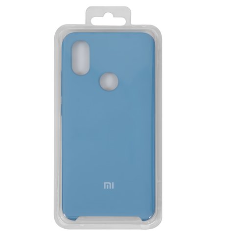 Чохол для Xiaomi Mi 6X, Mi A2, синій, Original Soft Case, силікон, azure 24 , M1804D2SG, M1804D2SI