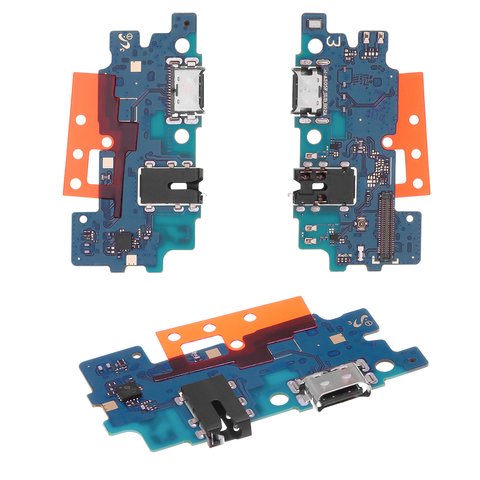 Шлейф для Samsung A305F DS Galaxy A30, коннектора зарядки, Сopy, плата зарядки