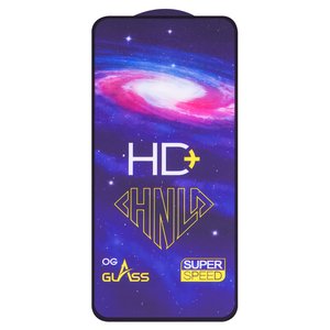 Защитное стекло All Spares для Samsung A515 Galaxy A51, 0,33 мм 9H, совместимо с чехлом, Full Glue, черный, cлой клея нанесен по всей поверхности, HD+