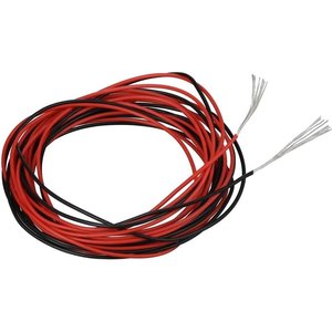 Провід в силіконовій ізоляції 30AWG, 0,05 мм², 1 м, чорний, UL3135