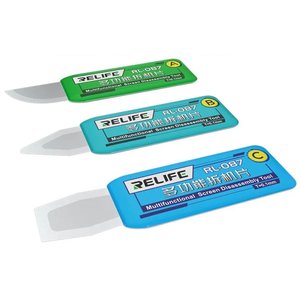 Лопатка RELIFE RL 087 , для розбирання мобільних пристроїв, метал, 3 in 1