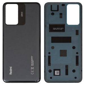 Задняя панель корпуса для Xiaomi Redmi Note 12S, черная, onyx black