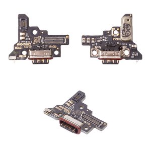 Шлейф для Xiaomi 13T, 13T Pro, конектора зарядки, з компонентами, Original PRC , плата зарядки