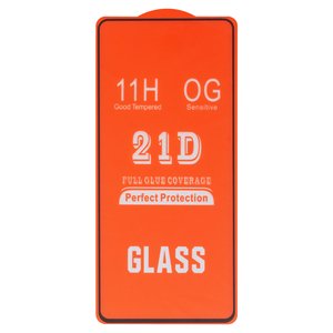 Захисне скло для Xiaomi Redmi Note 13 5G, сумісне з чохлом, Full Glue, без упаковки , чорний