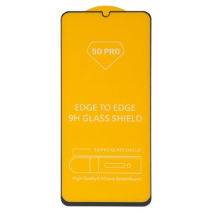 Захисне скло для Realme C61, C63 4G, сумісне з чохлом, Full Glue, без упаковки , чорний