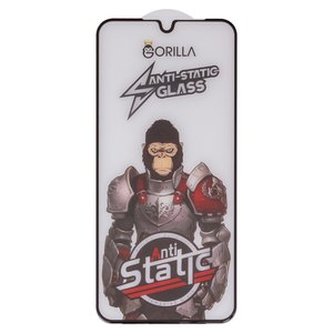 Защитное стекло для Samsung A165 Galaxy A16, A266 Galaxy A26, совместимо с чехлом, Full Glue, Anti Static, черный, gorilla