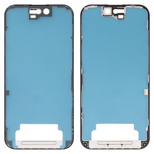 Рамка крепления дисплея для iPhone 16, черная, Original PRC 