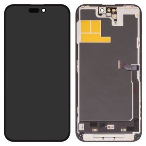 Дисплей Wextom для iPhone 14 Pro Max, черный, с рамкой, HC, без ошибки, OLED  soft, Diagnosable, 120Hz