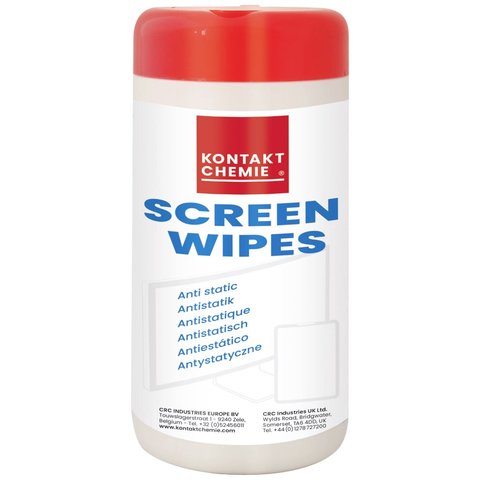 Антистатические салфетки Kontakt Chemie SCREEN WIPES 100 шт. 