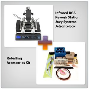 Инфракрасная паяльная станция Jovy Systems Jetronix-Eco с набором для реболлинга Инфракрасная паяльная станция Jovy Systems Jetronix-Eco с набором для реболлинга