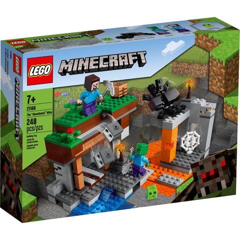 Конструктор LEGO Minecraft «Заброшенная» шахта 21166 