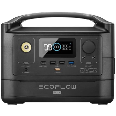 Зарядная станция EcoFlow RIVER Max 576 Вт ч 