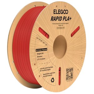 Філамент ELEGOO RAPID PLA+, червоний red , 1 кг
