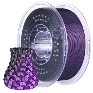 Філамент для 3D принтера ELEGOO PLA Silk Black Purple, 1 кг