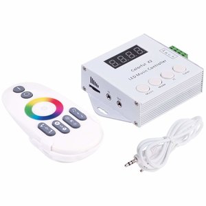 LED Digital Music Controller with Radio Remote Colorful X1 (WS2812, WS2813, 5 V) LED Digital Music Controller with Radio Remote Colorful X1 (WS2812, WS2813, 5 V)